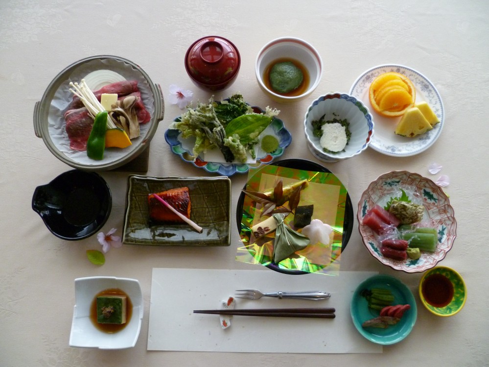 会席料理「みずなら」(一例) 会席料理「みずなら」(一例)